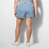 Women's Mid-Rise French Terry Pull-On Shorts - Wild Fable™ - 3 of 3