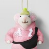 Christmas Felted Wool Mouse Ornament - Pink Jacket - Wondershop™ - 3 of 3