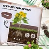 SEVOBAL Planters Outdoor Raised Elevated Planter Box with Safety Edging, DIY Stock Tank for Growing Flowers, Brown, 41.25"*24.5"*11.75" - 4 of 4