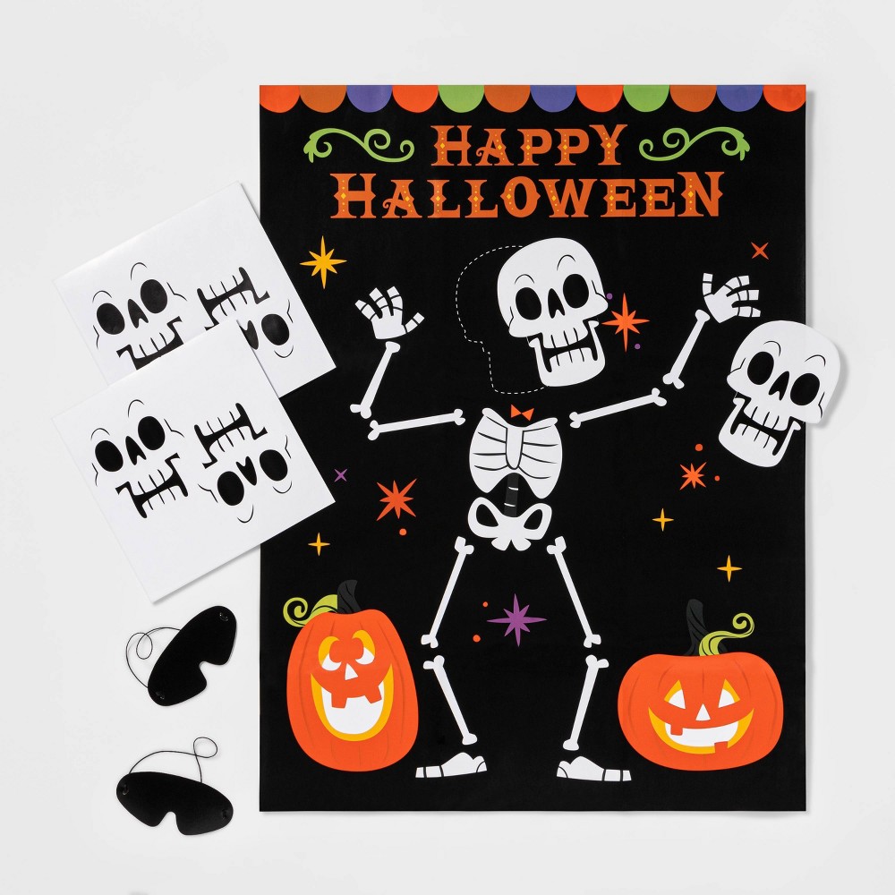 Halloween Pin the Skeleton Game Halloween Party Kit - Hyde & EEK! Boutique