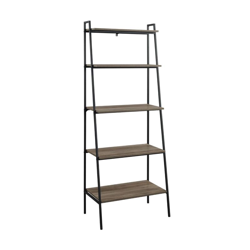72" Open Storage Ladder Bookshelf - Saracina Home, 1 of 11