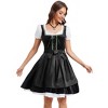 Womens Dress 2 Pieces Costumes for Traditional Carnival Halloween Midi Dress - 2 of 4