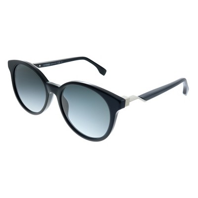 Fendi Ff 0231 807 9o Womens Round Sunglasses Black 52mm : Target