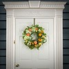 24" Artificial Lemons, Hydrangeas and Buttercups Wreath - National Tree Company - 2 of 3