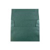JAM PAPER 4Bar A1 Metallic Invitation Envelopes 3 5/8 x 5 1/8 Fairway Green Stardream 25/Pack - 2 of 2