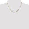 Black Bow Jewelry 0.8mm 10k Yellow Gold Classic Box Chain Necklace - 2 of 4