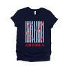 Simply Sage Market America Cherries Stripe Short Sleeve Tee - 2 of 4