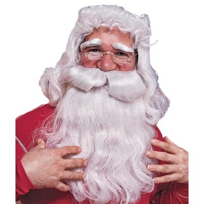 Rubies Wig and Beard Santa Feature Set