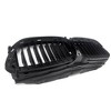 Front Upper Radiator Grille Active Air Shutter 51747497279 Compatible For G30 G31 Models 2017-2020, Plastic Front Bumper Kidney Grill Replacement - 2 of 4