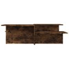 vidaXL Coffee Tables Set of 2 - Smoked Oak Engineered Wood - Stylish Living Room Furniture with Spacious Tabletops - 3 of 4