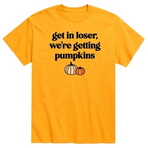 Men's - Instant Message - Get In Loser Pumpkins Short Sleeve Graphic T-Shirt - 1 of 4
