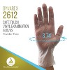 Dynarex Safe Touch Vinyl Examination Gloves Powder-Free Medium, 100 Ct - 2 of 4