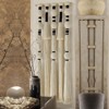 Aoibox Macrame Wall Hanging with Tassels, Sphericity Cotton Yarn Art for Bedroom Living Room Decor, 15.7" W x 39" L - 3 of 4