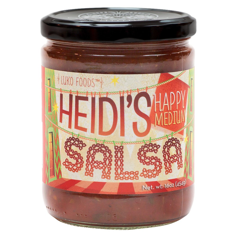 UPC 857710004015 product image for Heidi's Happy Medium Salsa 16oz | upcitemdb.com