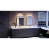 Urban Ambiance Luxury Industrial Bath Light 8.875''H x 14.625''W,  Brushed Nickel Finish,  Lithgow Collection, UHP4181 - 2 of 4