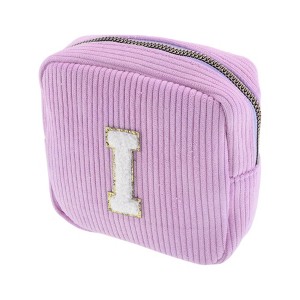 Unique Bargains Letter I Pattern Makeup Bag 1 Pc - 1 of 4