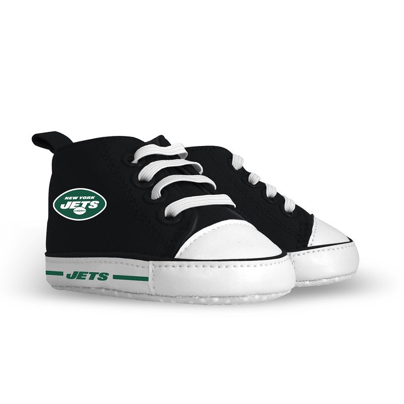 Baby Fanatic Pre-Walkers High-Top Unisex Baby Shoes -  NFL New York Jets, 1 of 6