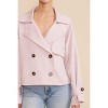 Women's Estelle Cropped Trench - LUCY PARIS - 4 of 4