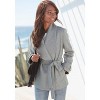 Women's Short Belted Coat - LASCANA - 3 of 4