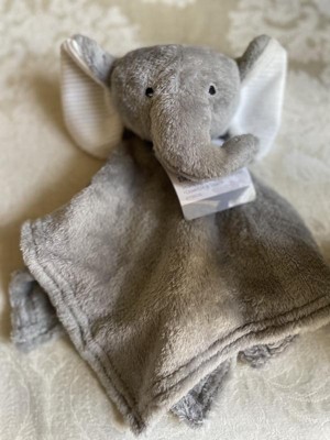 Lambs Ivy Gray Elephant Soft Baby child toddler Plush Lovey Security Blanket Target