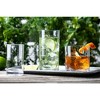 Le'raze Acrylic Drinking Glasses [Set of 18] Glassware Set Includes 6-17oz Highball Glasses, 6-13oz Rocks Glasses, 6-7 oz Juice Glasses - 2 of 4