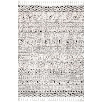 Nuloom Talula Soft Textured Tassel Indoor Area Rug