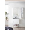James Martin Vanities Milan 12" Storage Cabinet (Short), Modern Grey Glossy - 2 of 3