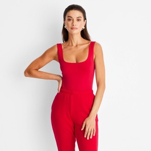Women's Seamless Tank Bodysuit - A New Day™ - 1 of 4