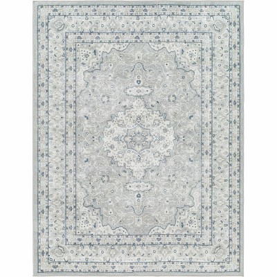 Hauteloom Rectangle Area Rug   Light Gray