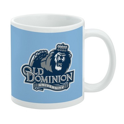 Old Dominion University Lions Logo Ceramic Coffee Mug Novelty Gift Mugs for Coffee Tea and Hot Drinks 11oz White