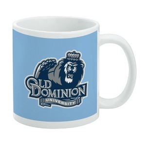 Old Dominion University Lions Logo Ceramic Coffee Mug Novelty Gift Mugs for Coffee Tea and Hot Drinks 11oz White - 1 of 4
