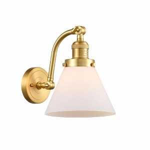 Cone - 1 Light Wall Sconce In Industrial Style-11.5 Inches Tall and 8 Inches Wide - 1 of 1