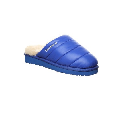 blue slippers