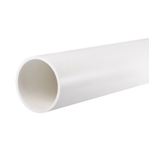 Unique Bargains PVC Water Plumb Crafts Cable Sleeve Rigid Round Pipe 14" - 1 of 4