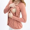 Women's Long Sleeve Nursing Top - Angel Maternity - 4 of 4
