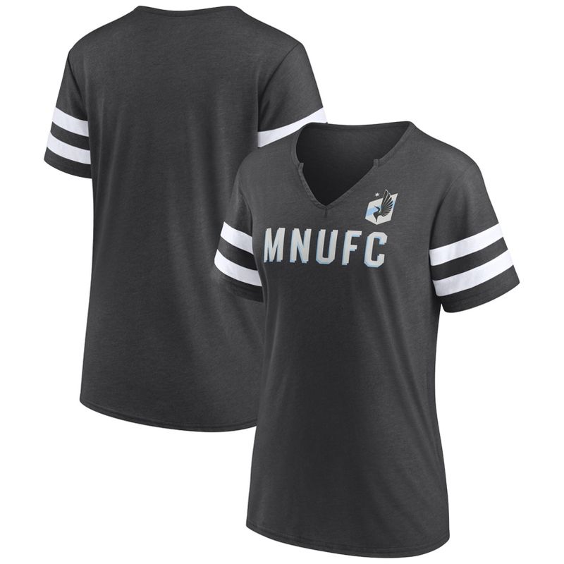 MLS Minnesota United FC Women&#39;s Split Neck T-Shirt, 1 of 4
