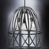 Urban Ambiance Luxury Farmhouse Chandelier 25.25''H x 20.875''W,  Black Oak Finish,  Bairnsdale Collection, UHP4123 - 4 of 4