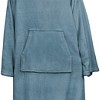 PAVILIA Wearable Blanket with Sleeves and Foot Pockets, Fleece Warm Snuggle Pocket Sleeved Throw for Women Men Adults - 4 of 4