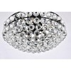 Elegant Lighting Savannah 20 inch flush mount in black - 4 of 4