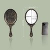 Unique Bargains Hand Mirror with Handle 9.8" L x 4.5" W 1 Pc - 2 of 4