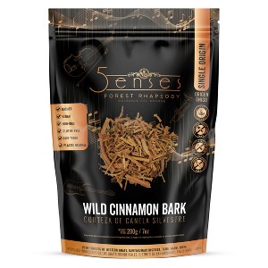 5Senses Wild Cinnamon Bark | Canela | Forest Rhapsody | Single Origin, Non-GMO, Fairtrade - 1 of 4