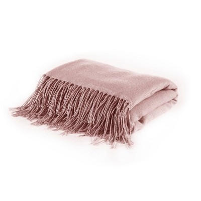 Blush Floral Microfiber 7-Piece Full Bedspread Set