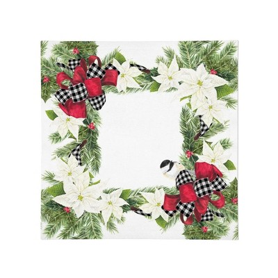 Christmas Trimmings Festive Cotton Holiday Napkin Set