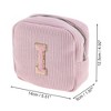 Unique Bargains Letter I Pattern Makeup Bag 1 Pc - 2 of 4