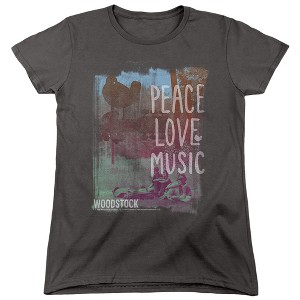 Women's Woodstock Plm T-Shirt - 1 of 4