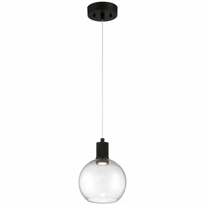 Access Lighting Port Nine 1 - Light Pendant in  Matte Black