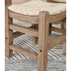 18" Davenport Wood Stool Light Amber - Alaterre Furniture: Pine Frame, Square Shape, Fixed Height - 3 of 4