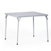 Homy Casa Folding Card Table for Dining, Games & Small Spaces with Easy-Clean PVC Top - 2 of 4