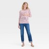 3/4 Sleeve Boat Neck Maternity T-Shirt - Isabel Maternity by Ingrid & Isabel™ - 3 of 3