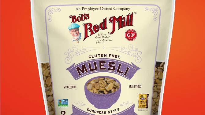 Bob&#39;s Red Mill Gluten Free Muesli -16oz, 2 of 6, play video